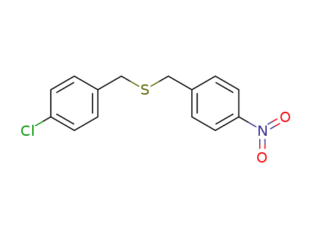 Molecular Structure of 16133-95-2 (1-chloro-4-{[(4-nitrobenzyl)sulfanyl]methyl}benzene)