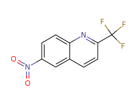 Molecular Structure of 868662-62-8 (6-NITRO-2-TRIFLUOROMETHYLQUINOLINE)