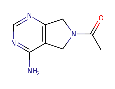 4-아미노-6-아세틸-5,7-디하이드로-피롤로[3,4-D]피리미딘