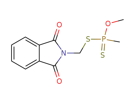 메틸포스포노디티오산 S-[(1,3-디히드로-1,3-디옥소-2H-이소인돌-2-일)메틸]O-메틸 에스테르