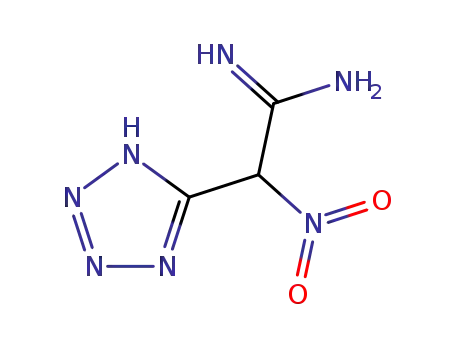 2-nitro-2-(1<sup>(2)</sup><i>H</i>-tetrazol-5-yl)-acetamidine