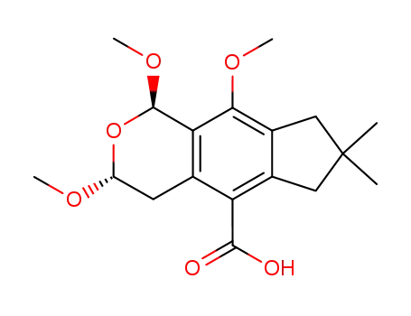 Molecular Structure of 37812-52-5 (Illudacetalic acid)