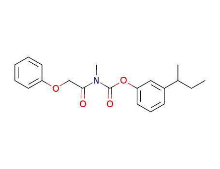 メチル(フェノキシアセチル)カルバミド酸m-sec-ブチルフェニル