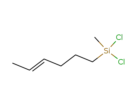 Molecular Structure of 33602-94-7 (4-Hexenylmethyl dichlorosilane)