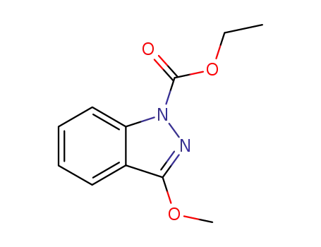 1-N-ethoxycarbonyl-3-methoxy-1H-indazole