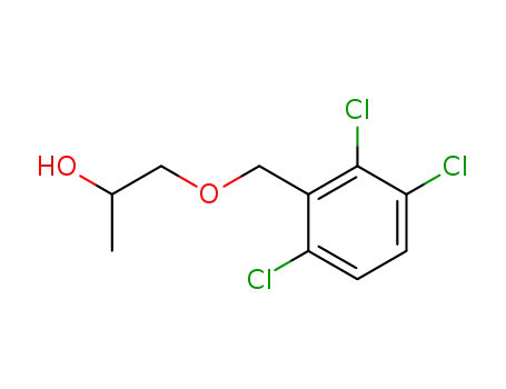 Molecular Structure of 1861-44-5 (1-[(2,3,6-trichlorophenyl)methoxy]propan-2-ol)