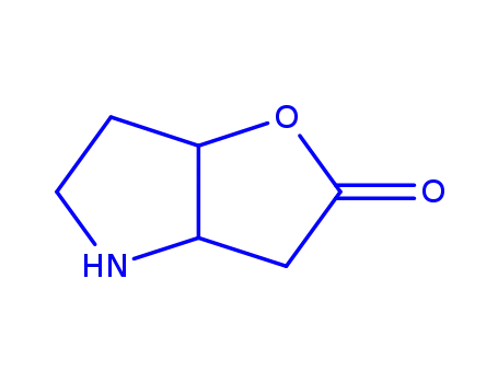 Molecular Structure of 186422-62-8 ((3aS,6aS)-hexahydro-2H-Furo[3,2-b]pyrrol-2-one)