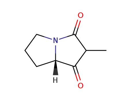 1H-Pyrrolizine-1,3(2H)-dione,tetrahydro-2-methyl-,(7aS)-(9CI)