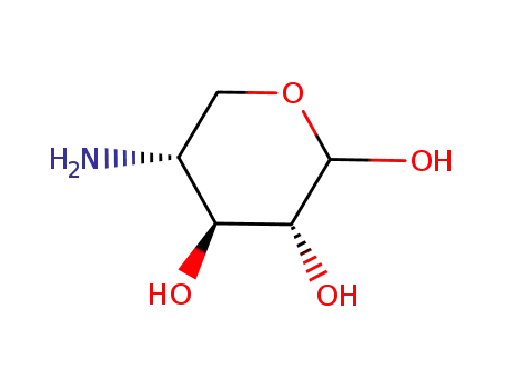 Molecular Structure of 782418-47-7 (alpha-D-Ribopyranose, 4-amino-4-deoxy- (9CI))