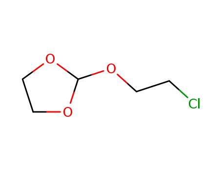 오르토포름산, 고리형 에틸렌 2-클로로에틸 에스테르(8CI)