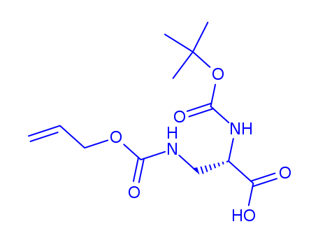(2s)-2-[(2-methylpropan-2-yl)oxycarbonylamino]-3-(prop-2-enoxycarbonylamino)propanoic Acid