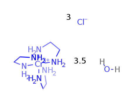 Tris(ethylenediaMine)chroMiuM(III) chloride heMiheptahydrate