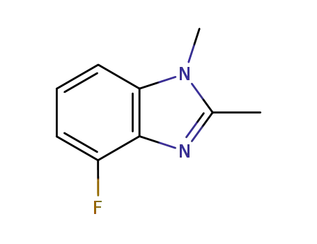 1H- 벤지 미다 졸, 4- 플루오로 -1,2- 디메틸-(9CI)