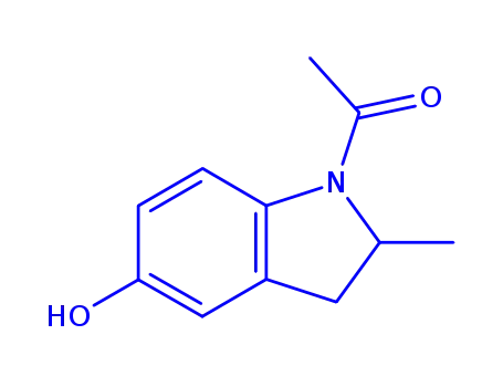 1-(2,3-Dihydro-5-hydroxy-2-Methyl-1H-indol-1-yl)-ethanone