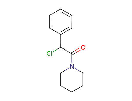 Molecular Structure of 18504-70-6 (1-[CHLORO(PHENYL)ACETYL]PIPERIDINE)