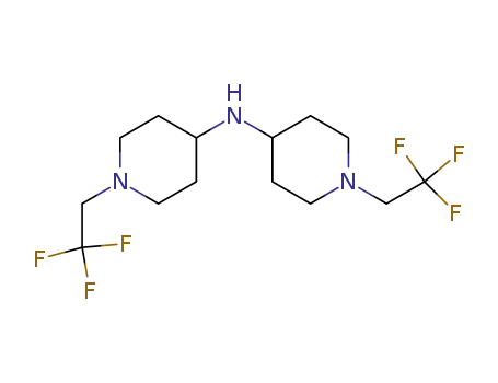 1-(2,2,2-trifluoroethyl)-N-[1-(2,2,2-trifluoroethyl)piperidin-4-yl]piperidin-4-amine