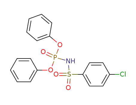 diphenyl (4-chlorophenyl)sulfonylamidophosphate
