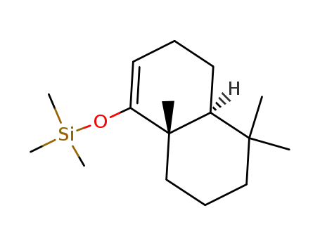 Molecular Structure of 80926-09-6 ((+)-(4aS,8aS)-3,4,4a,5,6,7,8,8a-octahydro-5,5,8a-trimethyl-1-trimethylsilyloxynaphthalene)
