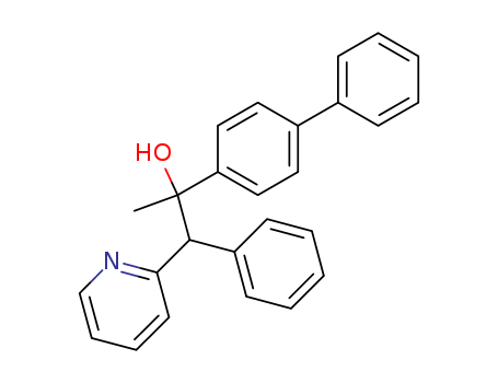 2-Pyridineethanol, a-[1,1'-biphenyl]-4-yl-a-methyl-b-phenyl- cas  16164-72-0