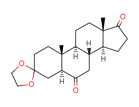 3,3-ethanediyldioxy-5α-androstane-6,17-dione