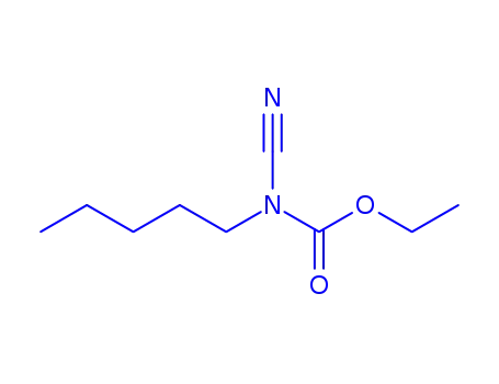 Carbamic  acid,  cyanopentyl-,  ethyl  ester  (9CI)