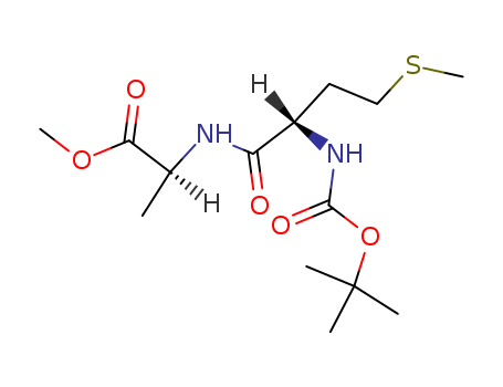 L-Alanine,N-[(1,1-dimethylethoxy)carbonyl]-L-methionyl-, methyl ester (9CI) cas  18670-99-0