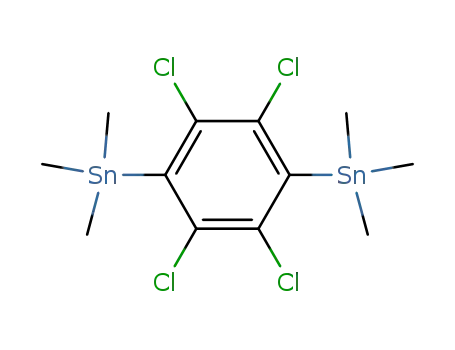 1,4-ビス(トリメチルスタンニル)-2,3,5,6-テトラクロロベンゼン