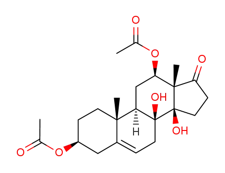 3β,12β-ビス(アセチルオキシ)-8,14β-ジヒドロキシアンドロスタ-5-エン-17-オン