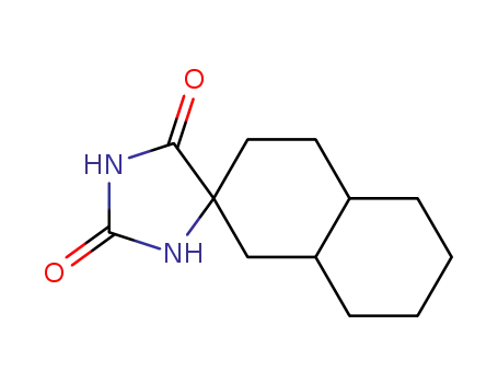 Molecular Structure of 18656-11-6 (Spiro[decalin-2,4'-imidazolidine]-2',5'-dione)