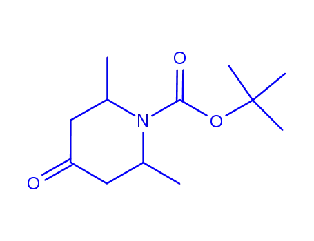 trans-2,6-Dimethyl-4-oxo-piperidine-1-carboxylic acid tert-butyl ester