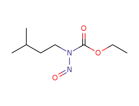 Molecular Structure of 185376-41-4 (Carbamic  acid,  (3-methylbutyl)nitroso-,  ethyl  ester  (9CI))