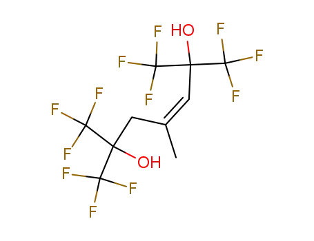 (<i>Z</i>)-1,1,1,7,7,7-hexafluoro-4-methyl-2,6-bis-trifluoromethyl-hept-3-ene-2,6-diol