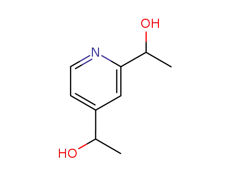 Molecular Structure of 244610-88-6 (2,4-di-(1'-hydroxyethyl)pyridine)