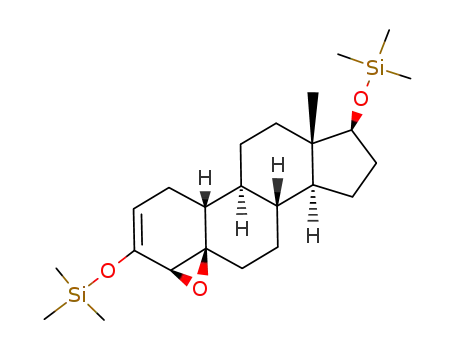 Molecular Structure of 85382-37-2 (3,17β-bis(trimethylsilyloxy)-4,5β-epoxyestr-2-ene)