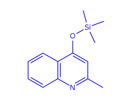 퀴놀린, 2-메틸-4-[(트리메틸실릴)옥시]-(9CI)