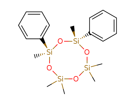 (6R,8S)-2,2,4,4,6,8-hexamethyl-6,8-di(phenyl)-1,3,5,7,2,4,6,8-tetraoxatetrasilocane