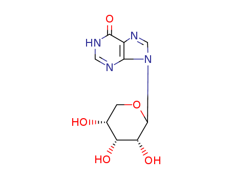 Hypoxanthine, 9-b-D-xylopyranosyl- (8CI) cas  18520-88-2