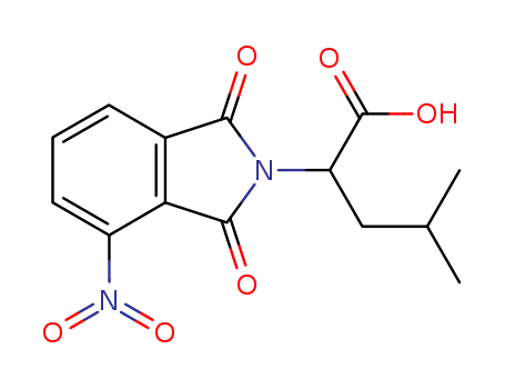 4-Methyl-2-(4-nitro-1,3-dioxo-1,3-dihydro-isoindol-2-yl)-pentanoic acid