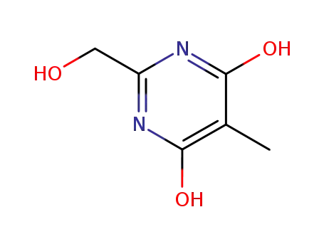 6-hydroxy-2-(hydroxymethyl)-5-methylpyrimidin-4(3H)-one