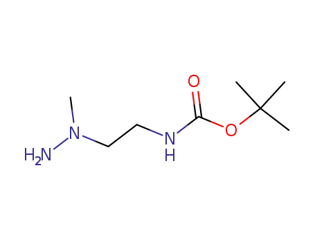Carbamic acid, [2-(1-methylhydrazino)ethyl]-, 1,1-dimethylethyl ester (9CI)