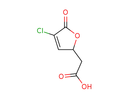 4-CHloro-2,5-dihydro-5-oxo-2-furanacetic acid