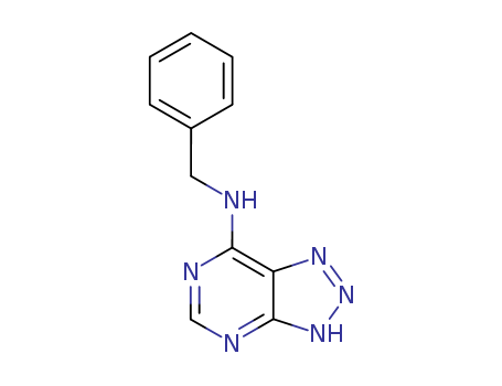 3H-1,2,3-Triazolo[4,5-d]pyrimidin-7-amine,N-(phenylmethyl)- cas  16347-47-0