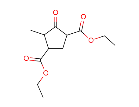 4-methyl-5-oxo-cyclopentane-1,3-dicarboxylic acid diethyl ester