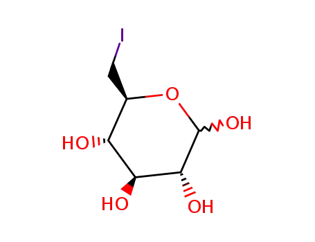 Molecular Structure of 6304-86-5 (6-deoxy-6-iodohexopyranose)