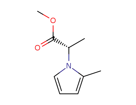 1H-Pyrrole-1-aceticacid,alpha,2-dimethyl-,methylester,(R)-(9CI)