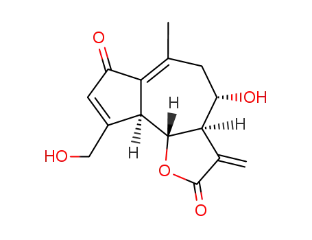 Azuleno[4,5-b]furan-2,7-dione,3,3a,4,5,9a,9b-hexahydro-4-hydroxy-9-(hydroxymethyl)-6-methyl-3-methylene-,(3aR,4S,9aS,9bR)-
