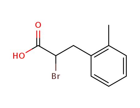 Benzenepropanoic acid, a-bromo-2-methyl- cas  18910-04-8