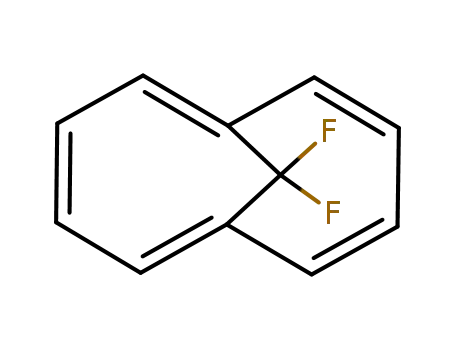 Molecular Structure of 19026-91-6 (11,11-difluorobicyclo[4.4.1]undeca-1,3,5,7,9-pentaene)