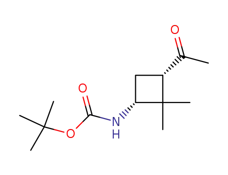 [S,R]-(3-ACETYL-2,2-DIMETHYL-CYCLOBUTYL)-카르밤산 TERT-부틸 에스테르