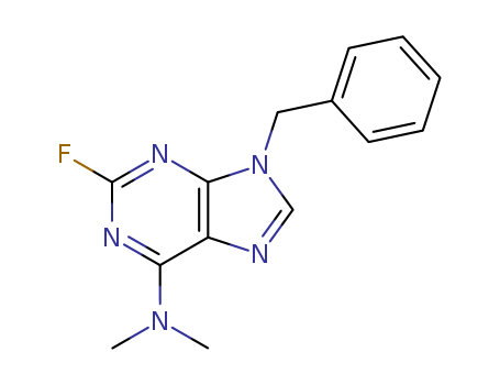9H-Purin-6-amine,2-fluoro-N,N-dimethyl-9-(phenylmethyl)- cas  1894-61-7